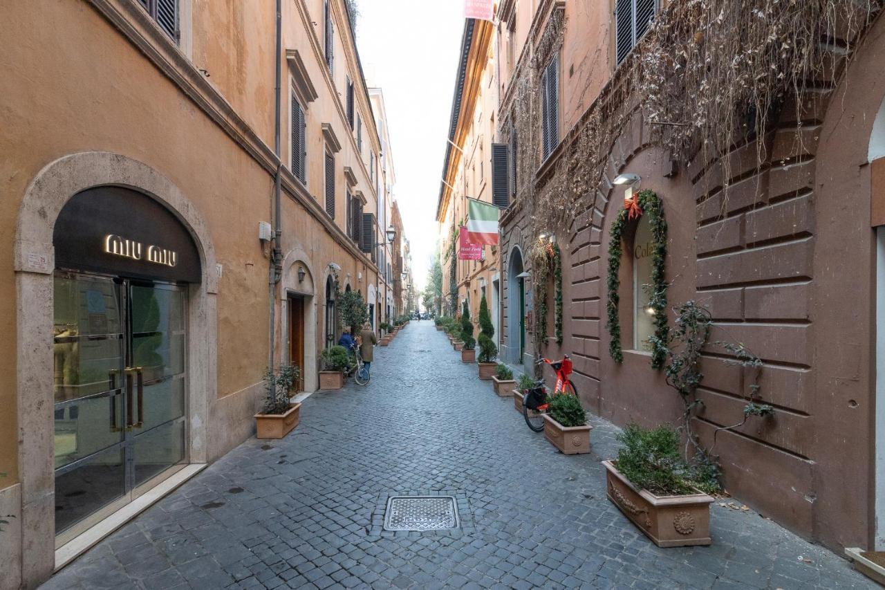 Luxury Piazza Di Spagna Escape With Terrace And Private Spa Řím Exteriér fotografie